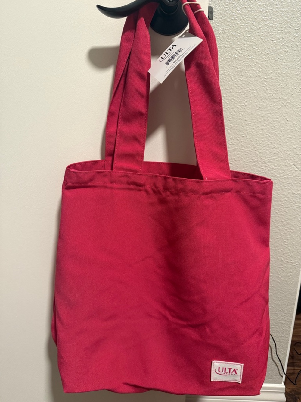 Ulta Beauty Bright Pink Canvas Tote